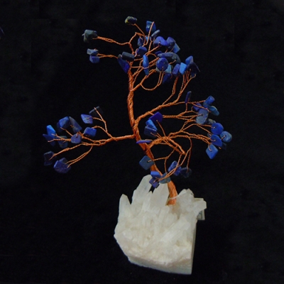 Lapis Gemstone Tree